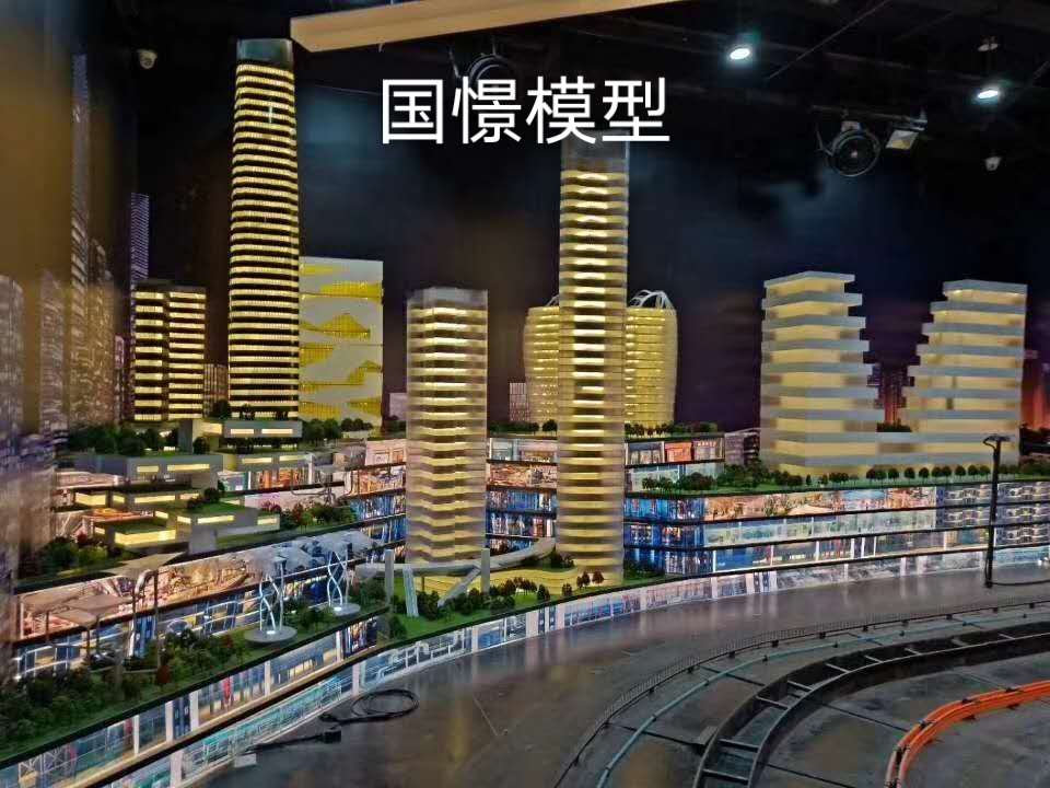 江陵县建筑模型