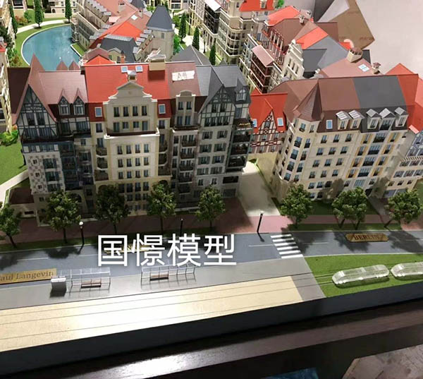 江陵县建筑模型