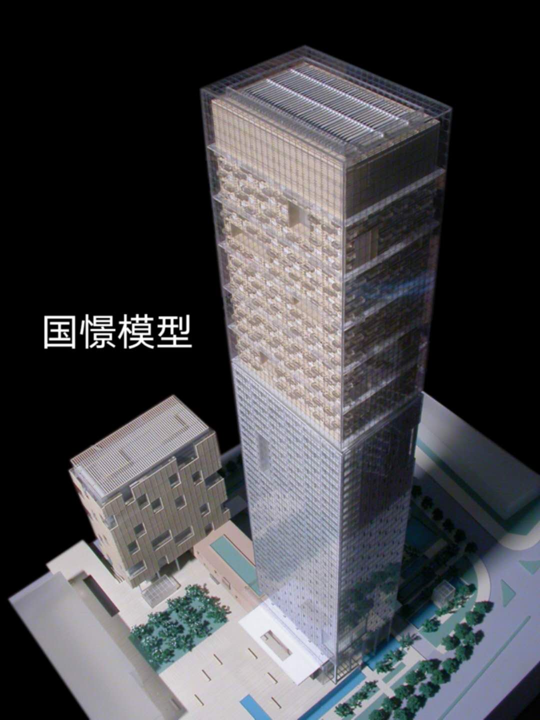 江陵县建筑模型