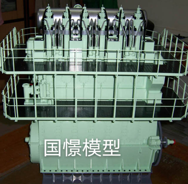 江陵县发动机模型