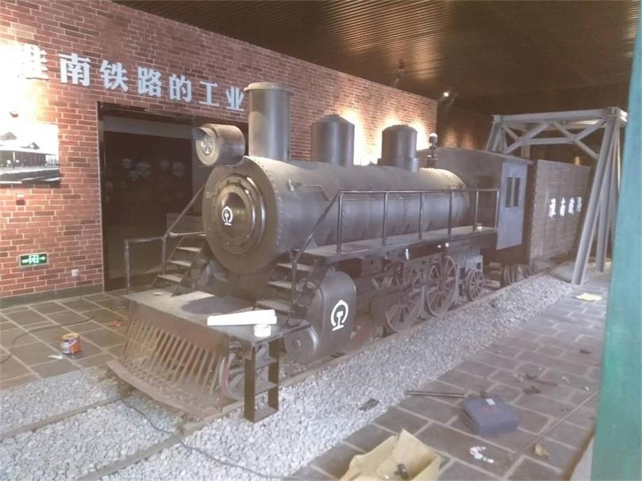 江陵县蒸汽火车模型